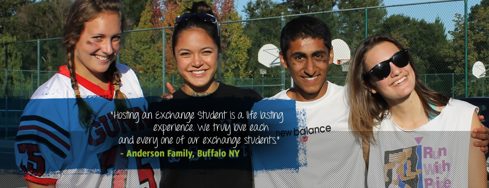 Host Experience Hosting An Exchange Student is a Life Lasting Experience, Anderson Family in New York